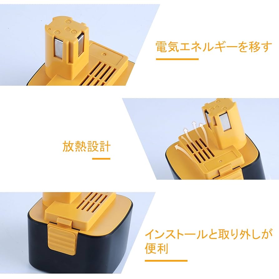 Amazon.co.jp: Ehomtikk 互換パナソニック12Vバッテリー EZ9200